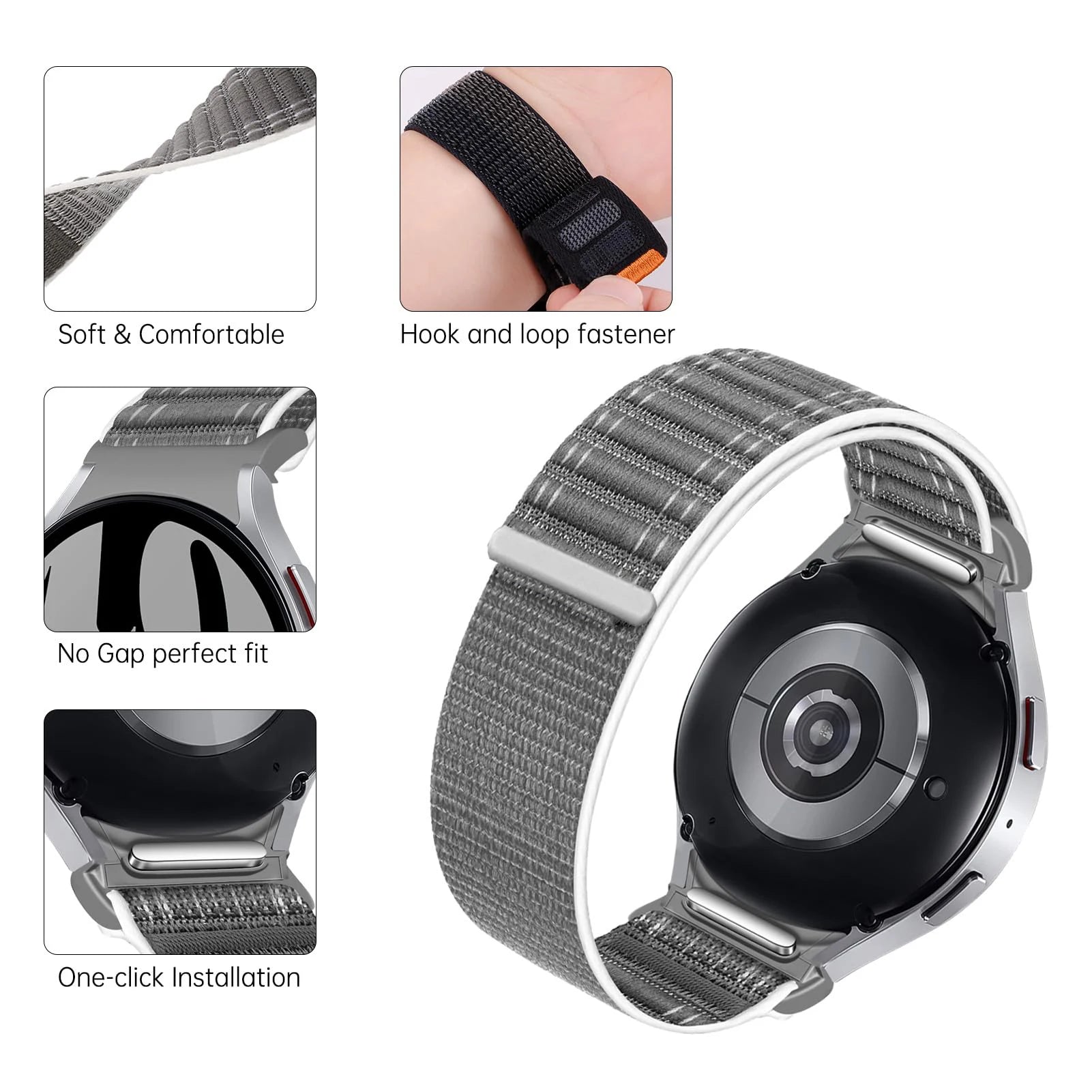 Nylon Loop Band for Samsung Galaxy Watch 7