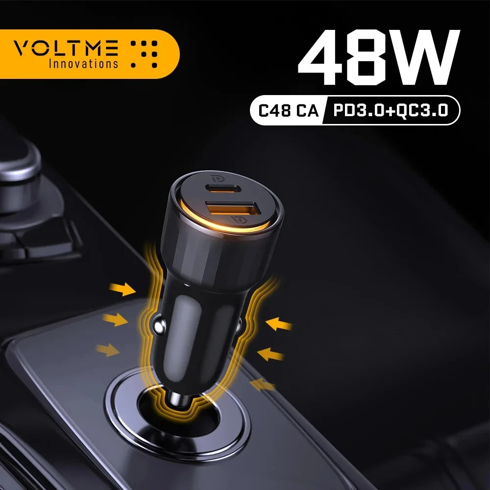 Voltme-Cazo 48W USB Type-C Car Charger