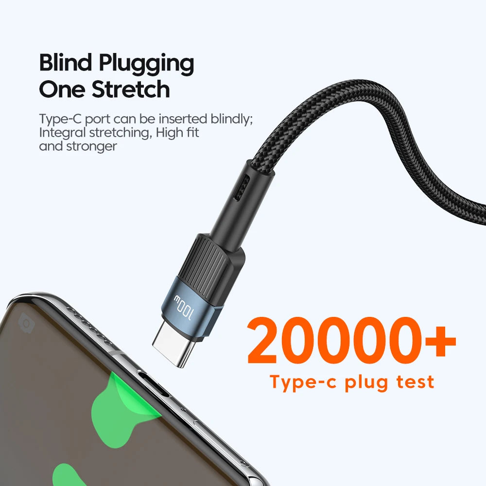 Essager 100W USB Type C to USB C Cable