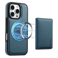 2-in-1 Detachable Magnetic Leather Wallet Case for iPhone 15 Series