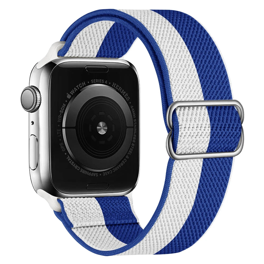 Elastic Nylon Scrunchie Strap for Apple Watch