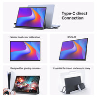 MOSHOU Ultra Slim FHD 1200P Portable Laptop Monitor with Dual Speakers
