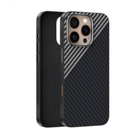 Carbon Fiber Leather MagSafe Case with Premium Protection for iPhone 16 Series