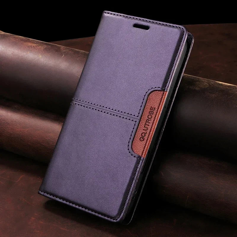 Luxury Business Leather Wallet Phone Case for Google Pixel 9 Series