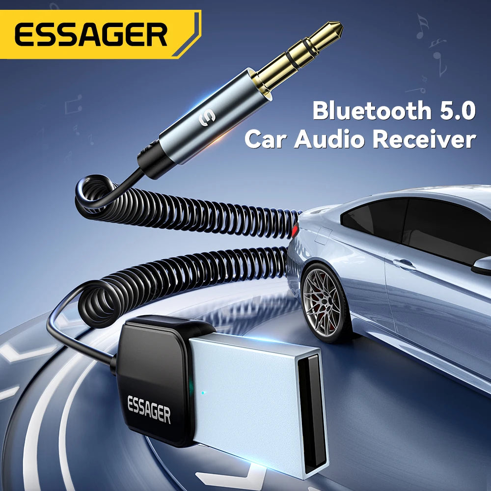 Essager Wireless Bluetooth 5.0 Receiver Adapter – Seamless Audio Streaming