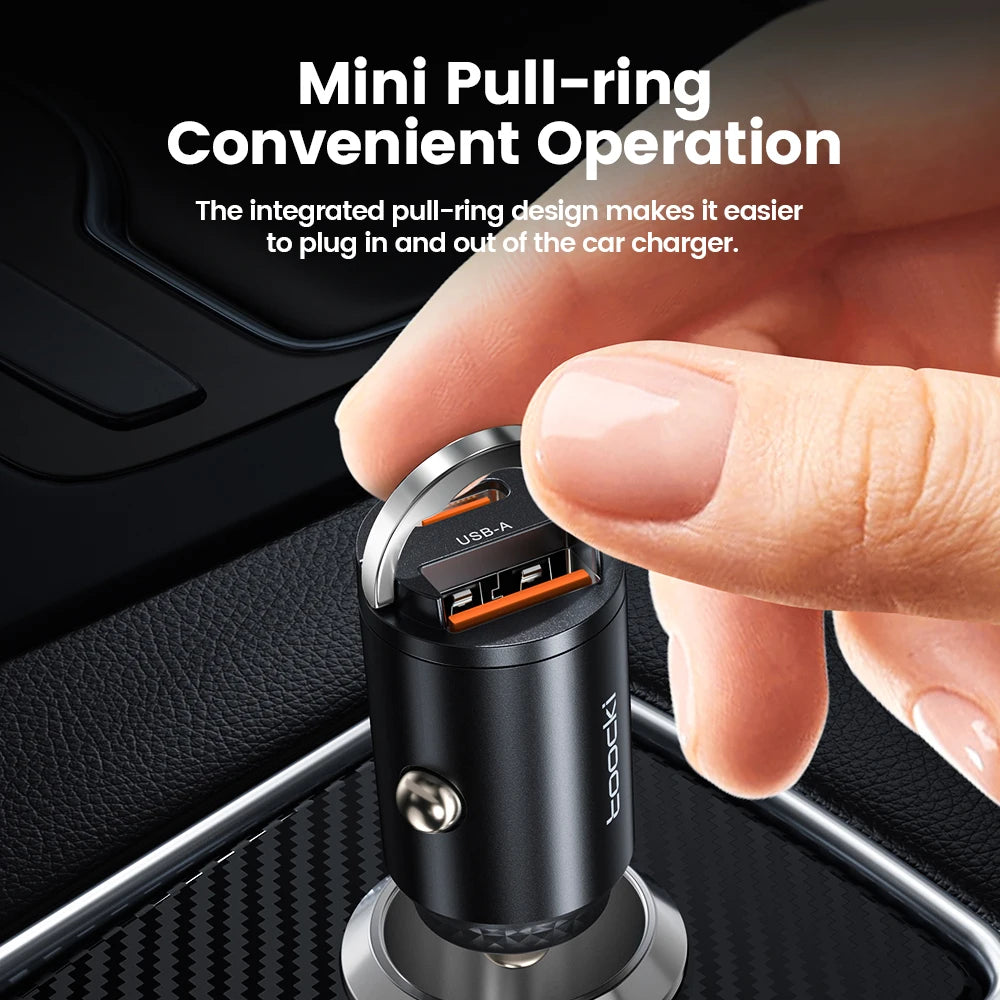 Toocki 33W Mini Car Charger