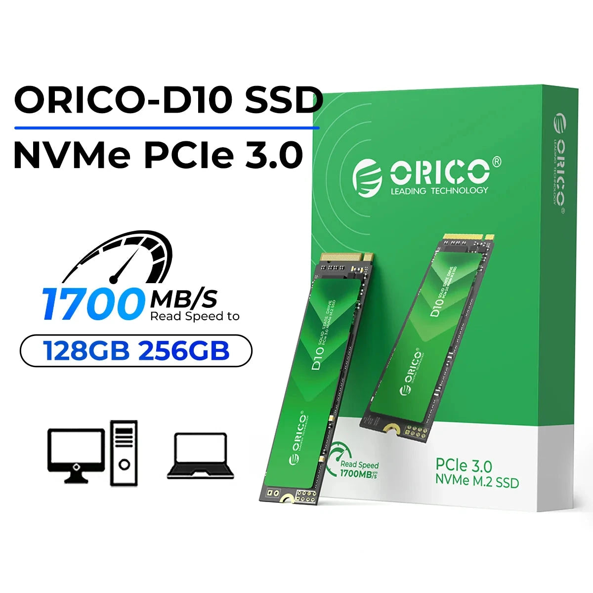 ORICIO M.2 NVMe PCIe Gen3x4 2280 SSD