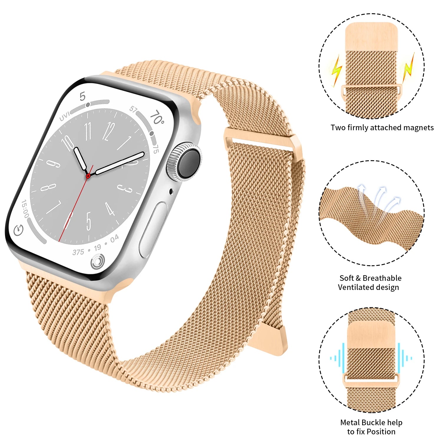 Metal Magnetic Band for Apple Watch