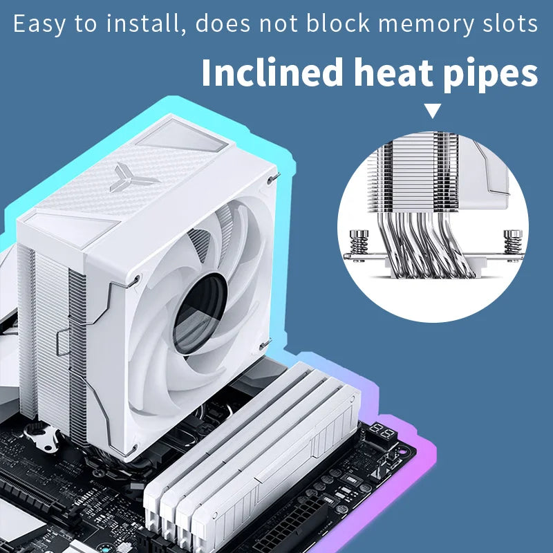 Jonsbo 4 Heat Pipes, 120mm PWM Fan