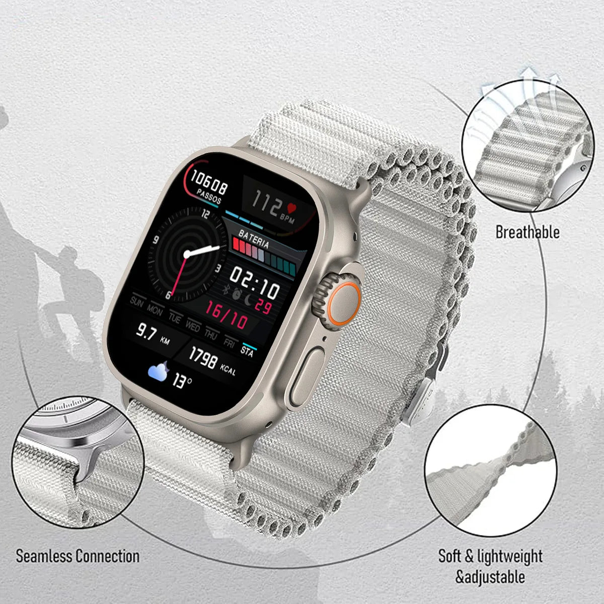 Alpine Loop Strap for Apple Watch