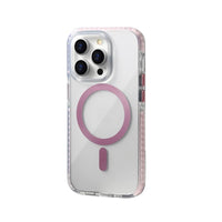 Premium Transparent MagSafe Bumper Case with Anti-Slip Grip for iPhone 15 Series