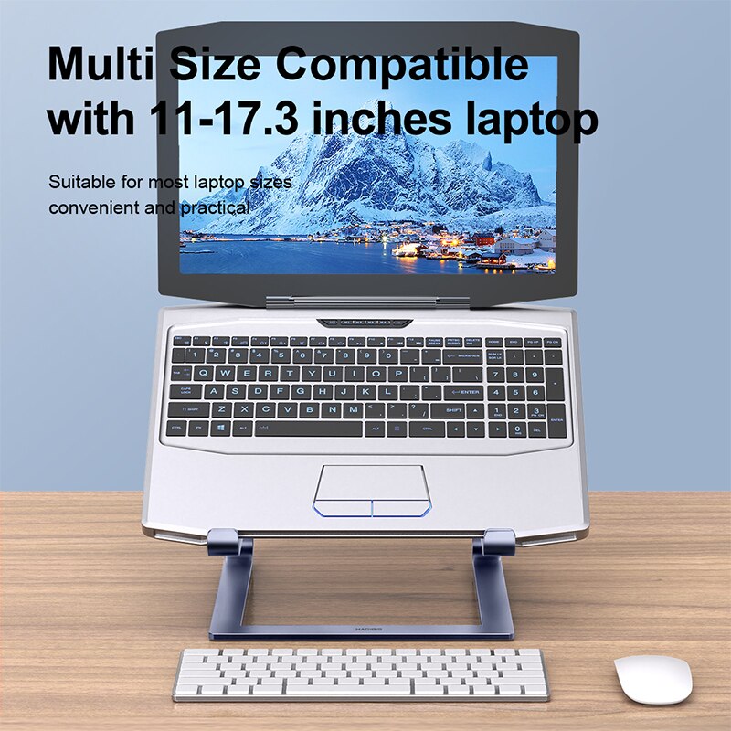 Aluminum Foldable Portable Notebook Stand