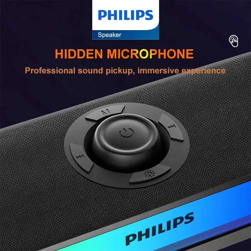 Philips SPA6109 Wireless Bluetooth and Wired Connection Indoor Stereo Loudspeaker