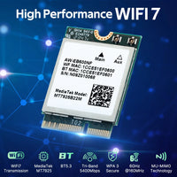 Fenvi MT7925 WiFi 7 Bluetooth 5.3 M.2 NGFF Network Card