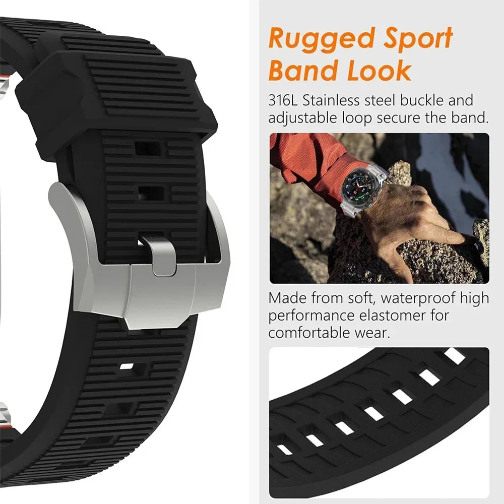 Sports Silicone Band for Samsung Galaxy Watch Ultra