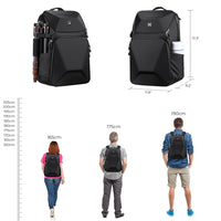K&F Concept 20L Large Waterproof Outdoor Camera Backpack