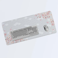 Pink Cherry Blossom Gaming Mouse Pad