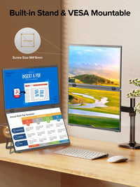 UPERFECT UStation Δ Delta 15.6" Folding Dual Portable Monitor