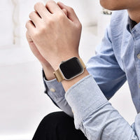 Milanese Magnetic Strap + Case for Apple Watch