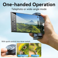 TELESIN Bluetooth Selfie Stick Phone Camera Hand Grip with Remote Control