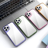 Luxury Clear Acrylic Phone Case for iPhone 15 Series