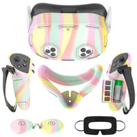 Meta Quest 3 VR Silicone Protective Cover Set