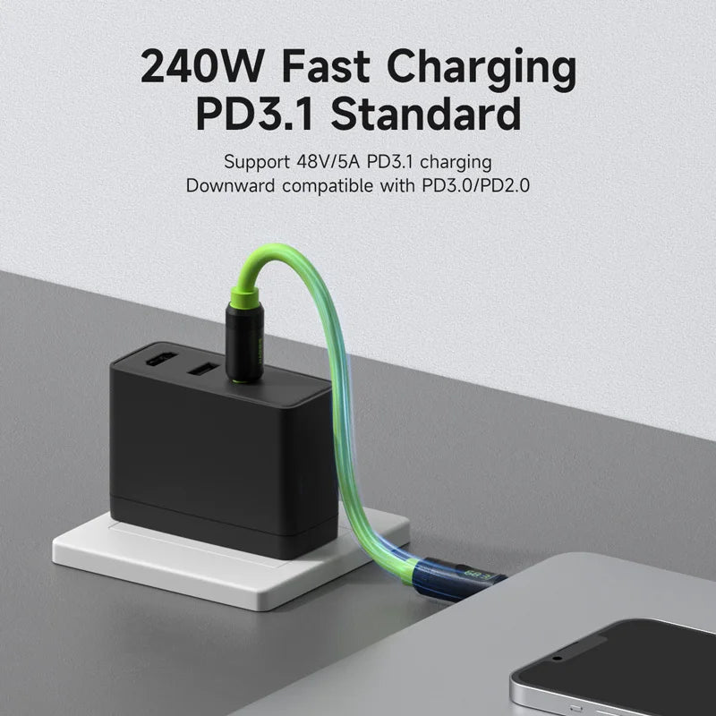 Hagibis Short USB-C to USB-C Cable Thunderbolt 4 Compatible