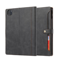 Luxury Business Flip Leather Book Case with Card Slot Stand for iPad Air (2024)