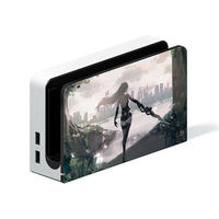 Decorative Front Plate Protective Cover for Nintendo Switch OLED Charging Dock