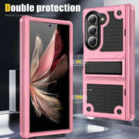 Shockproof Plastic Hard Shell Case with Hinge Protection for Samsung Galaxy Z Fold 6 – Ultimate Durability and Defense