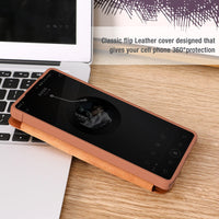 Premium Leather Flip Case with Sliding Camera Protection for Samsung Galaxy S25 Series