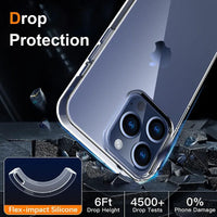 Transparent Ultra-Thin Soft Silicone Case for iPhone 14 Series