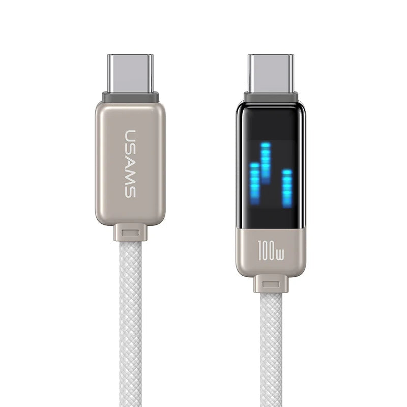 USAMS 100W Fast Charging USB-C Cable