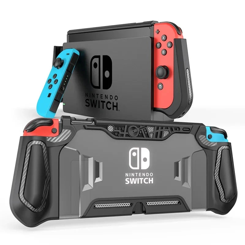 Shockproof TPU Grip Protective Shell Case for Nintendo Switch