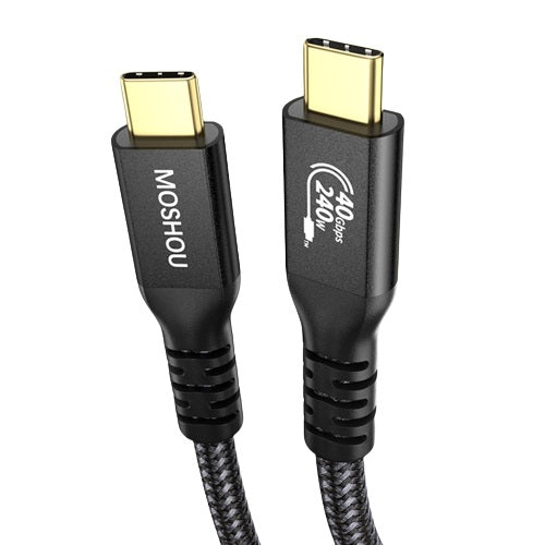 Moshou 240w Usb-c To Usb-c Cable: Fast Data & Charging For Macbook Pro