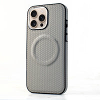 Shockproof Woven Leather MagSafe Case for iPhone 16 Series