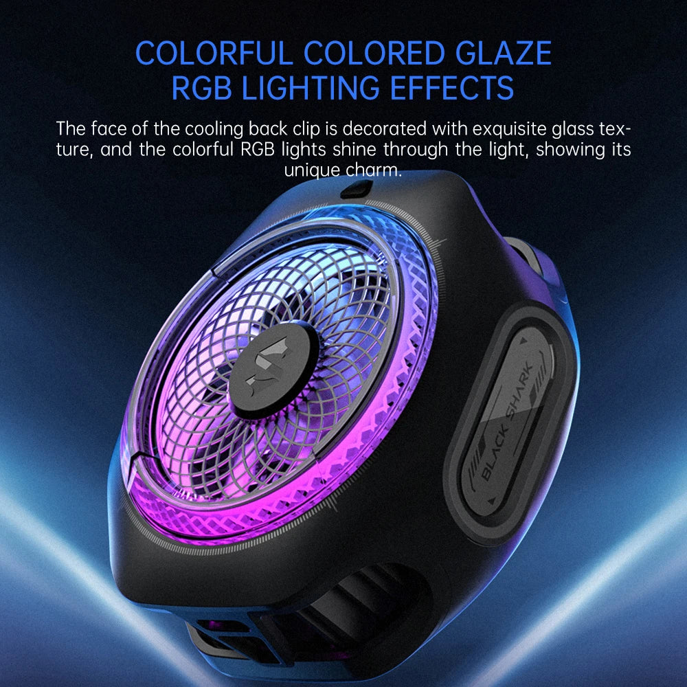 Cellphone Cooler Magnetic Radiator with RGB Light