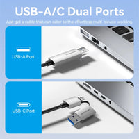 Vention USB Hub 4K60Hz USB to HDMI-Compatible Splitter Hub