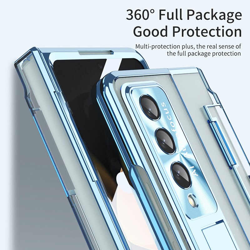 Floveme Leveling Hinged Protection Case for Samsung Galaxy Z Fold 4