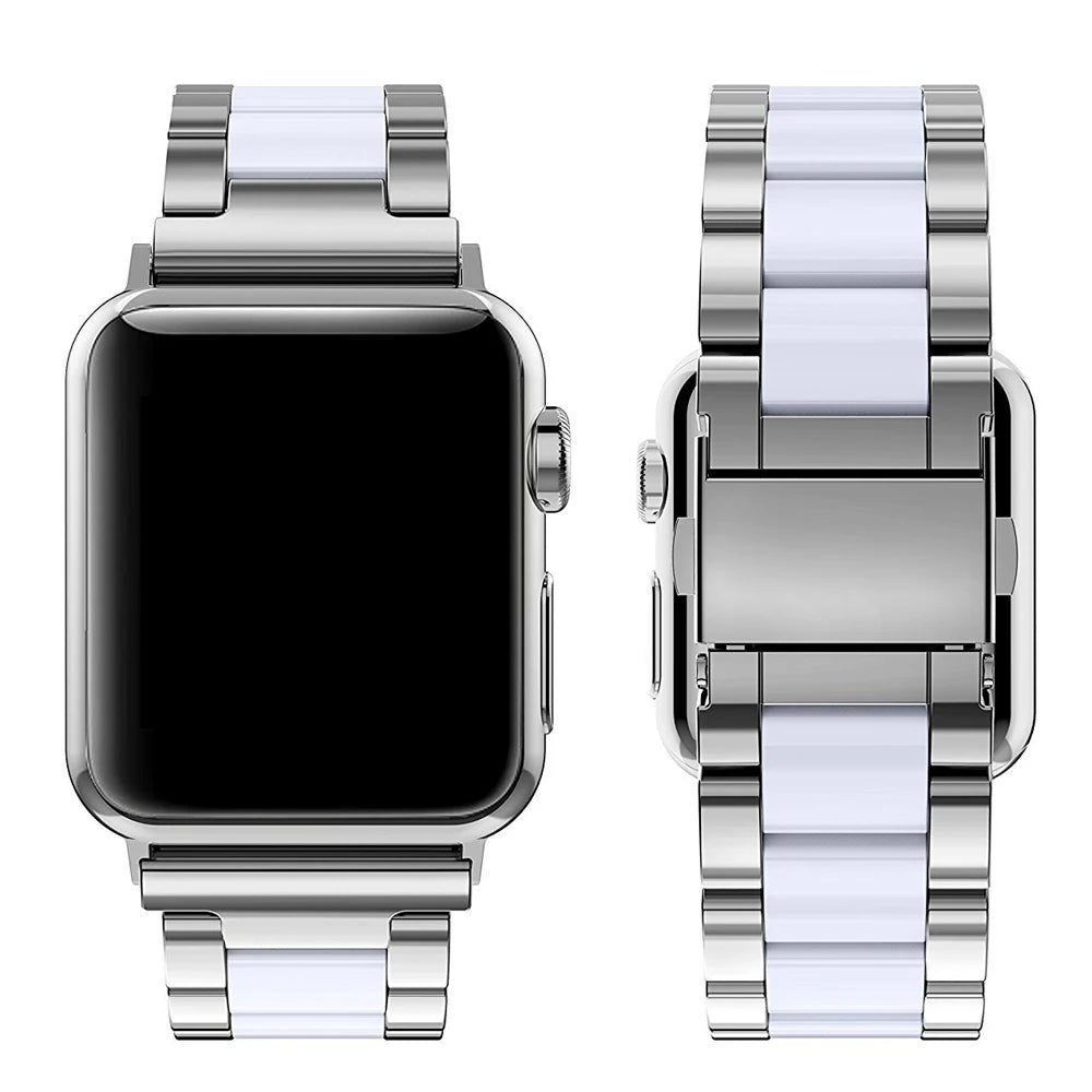 Stainless Steel and Resin Band for Apple Watch