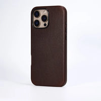 Genuine Cow Leather Case for iPhone 16 Series - Luxurious Protection, Stylish Design