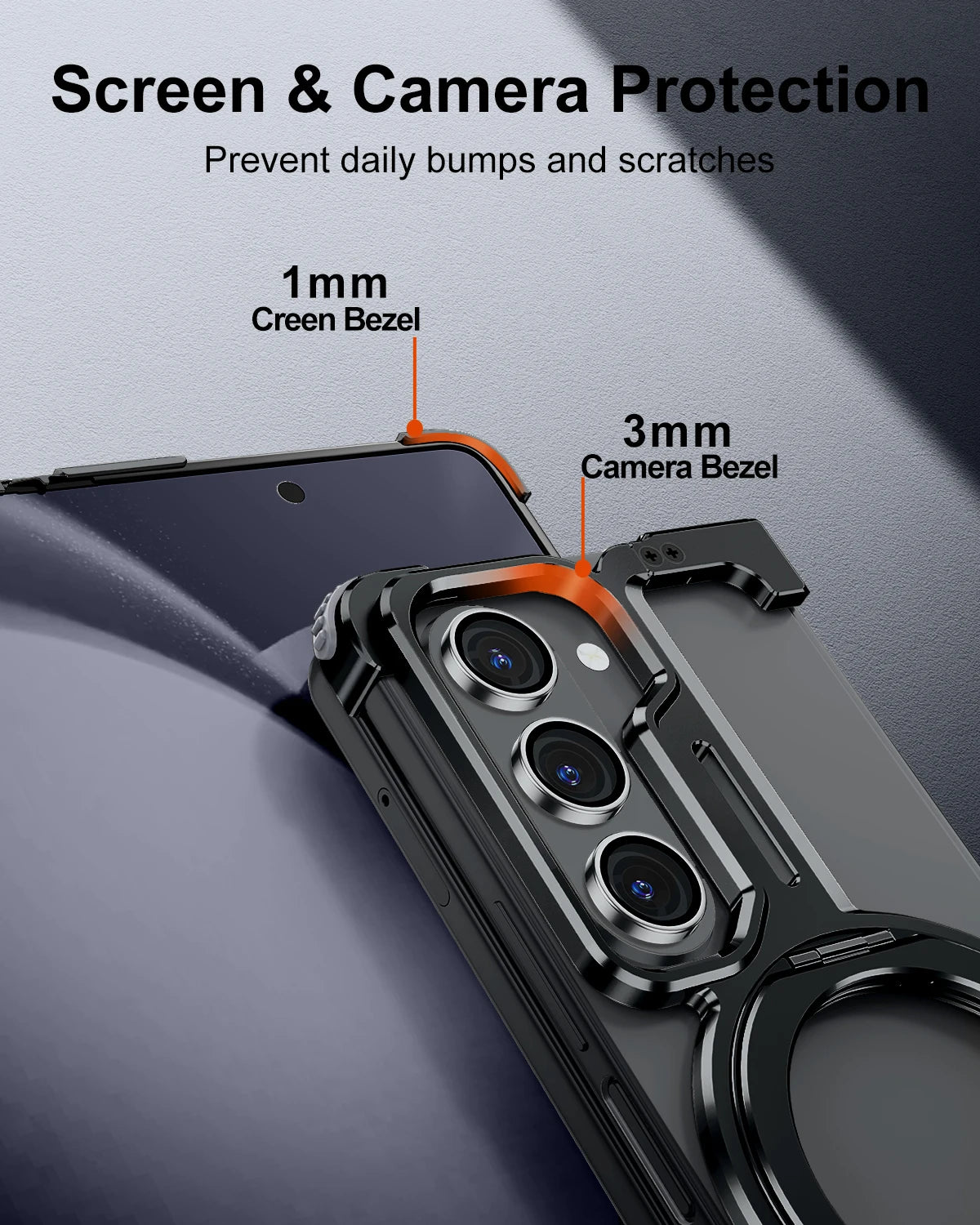 Magnetic Aluminium Alloy Phone Case for Samsung Galaxy Z Fold 5 – Sleek, Durable Protection