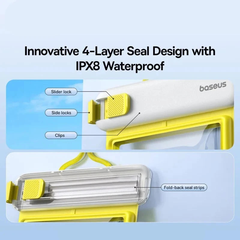 Universal IPX8 Waterproof Phone Bag Case