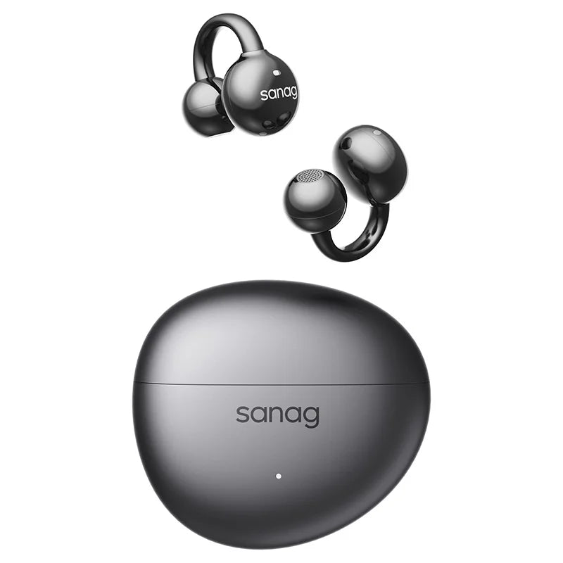 Sanag S7S AI Free Clip Bluetooth 5.4 Open Earphones