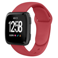 Adjustable Silicone Replacement Wristband Strap for Fitbit Versa 2