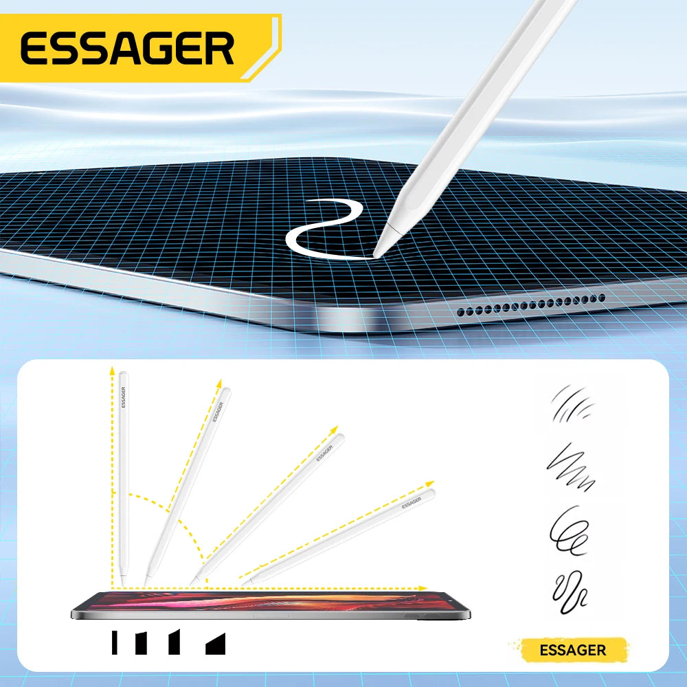 Essager  Bluetooth Magnetic Wireless Charging Stylus Pencil for iPad