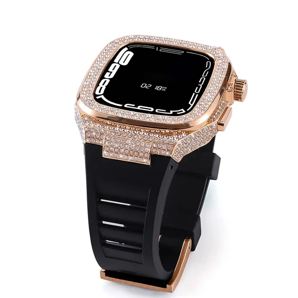 Luxury Diamond Case & Band for Apple Watch