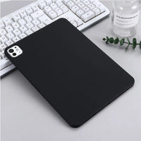 Soft Premium Liquid Silicone Ultra Thin Case with Flocking Interior for iPad Pro (2024)