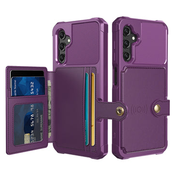 Magnetic Card Slot Wallet Leather Case for Samsung Galaxy S24 Series