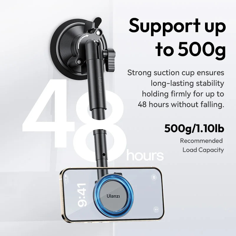 Ulanzi ZJ06 Suction Cup Mount Magic Arm for MagSafe Smartphones